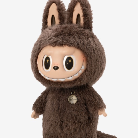 AUTHENTIC Pop Mart Labubu Zimomo Monsters I Found You Vinyl Face Doll + Tote - Picture 2 of 13